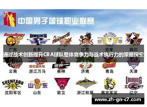 通过战术创新提升CBA球队整体竞争力与战术执行力的策略探索